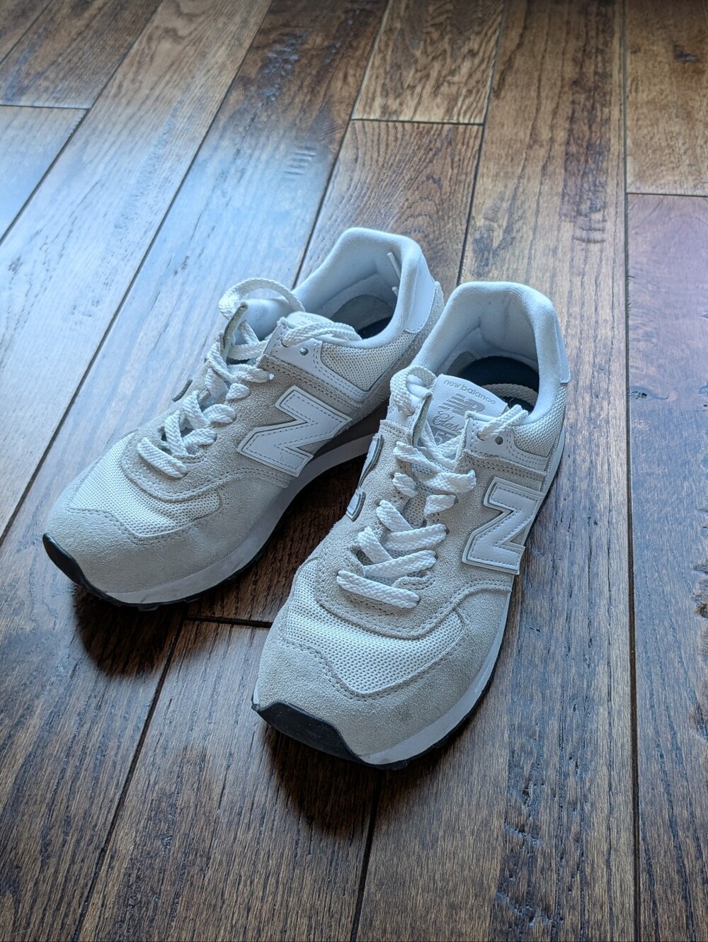 New Balance Classic 574 White Sneakers